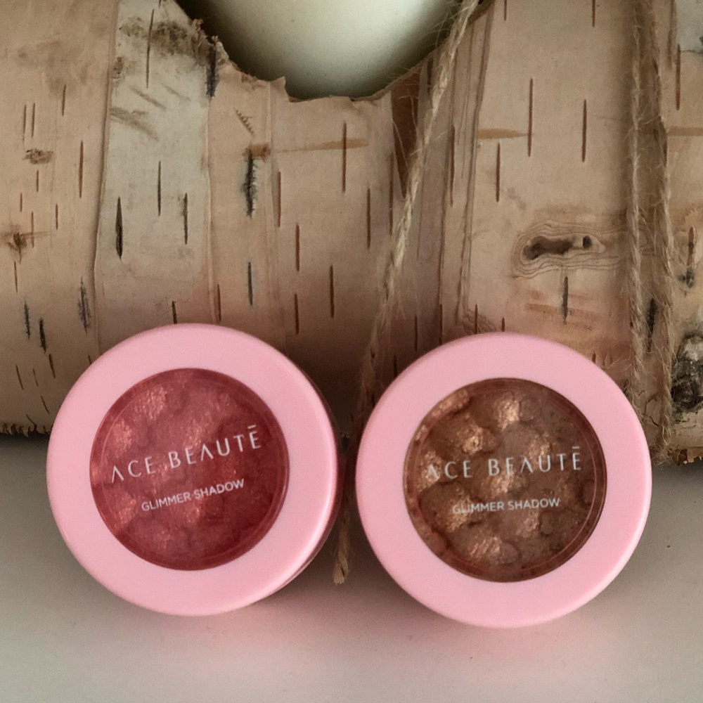 Ace Beaute Glimmer Shadow-Cotton Candy/Iced Latte